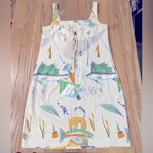 J. Crew cotton dress size 4